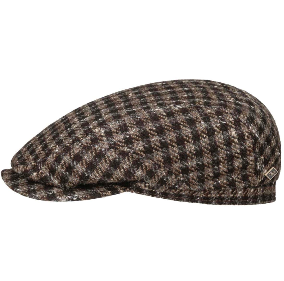 Driver Cap Vichy Cashmere/Silk - JJ Hat Center ®