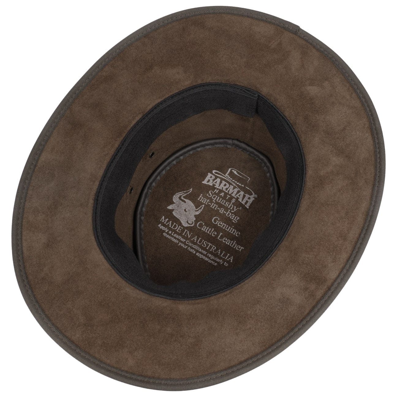 Squashy Bronco Leather Hat by BARMAH - JJ Hat Center ®