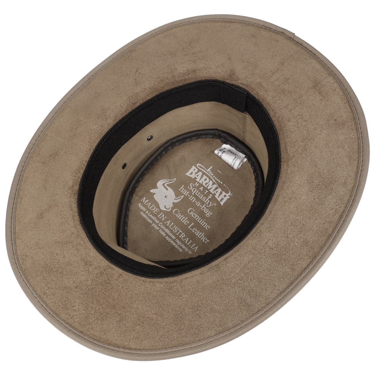 Squashy Bronco Leather Hat by BARMAH - JJ Hat Center ®