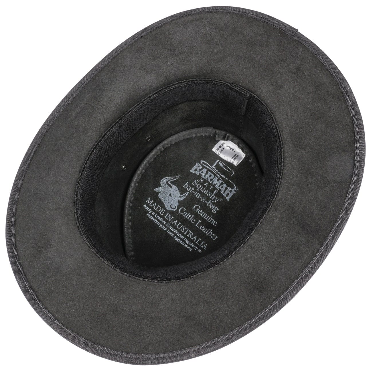 Squashy Bronco Leather Hat by BARMAH - JJ Hat Center ®