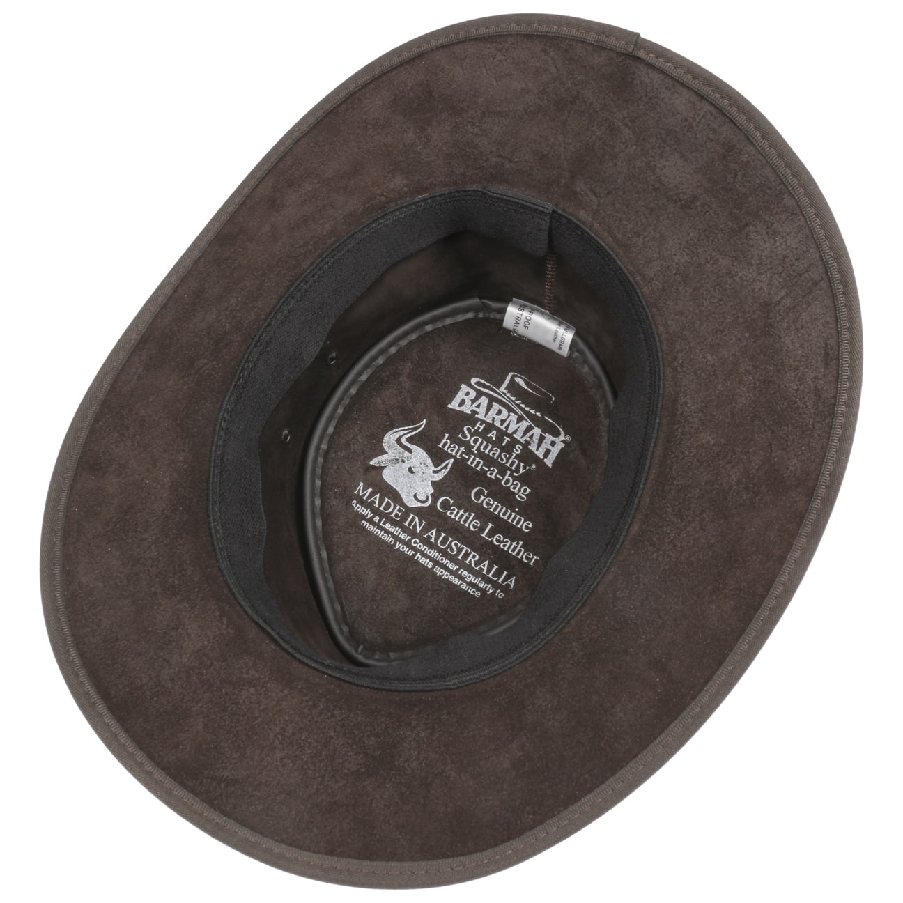 Squashy Outback Leather Hat by BARMAH - JJ Hat Center ®