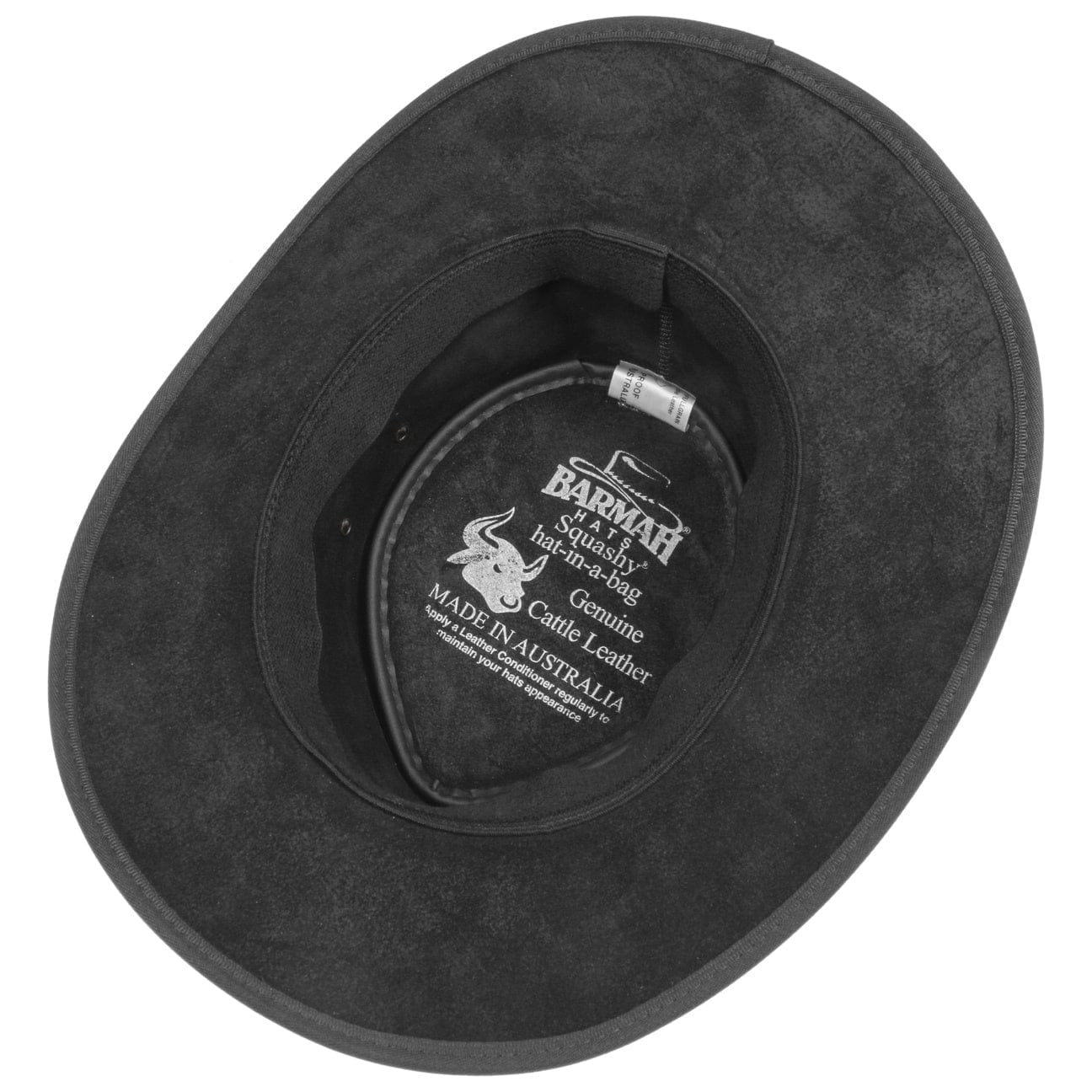 Squashy Outback Leather Hat by BARMAH - JJ Hat Center ®