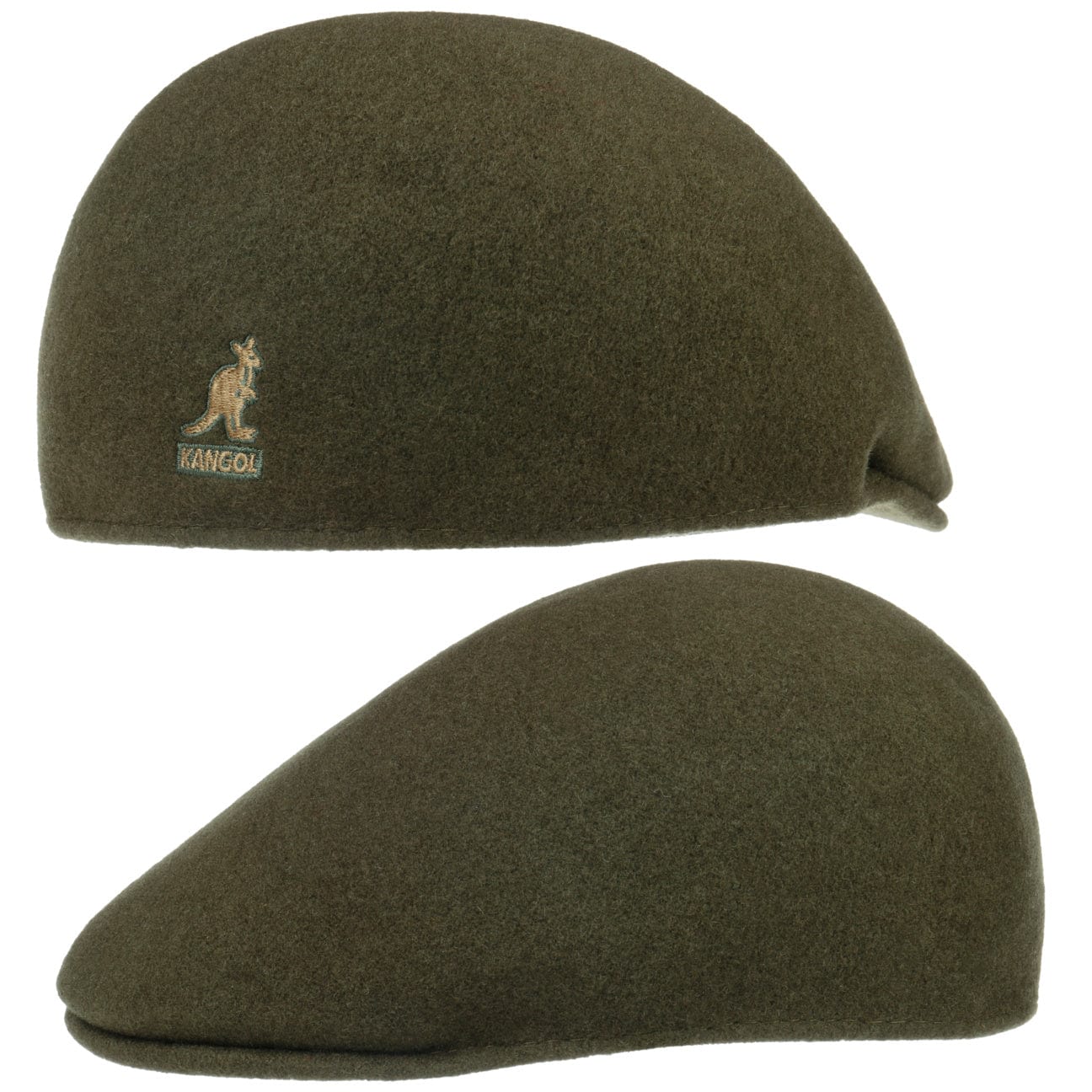Seamless Wool Gatsby 507 Flat Cap by Kangol - JJ Hat Center ®