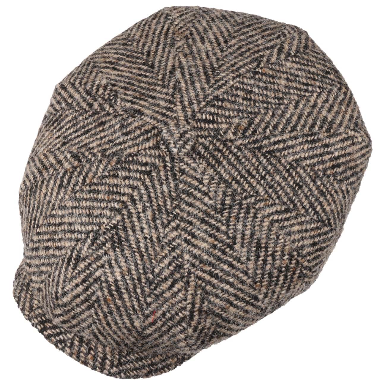 Hatteras Herringbone Flat Cap - JJ Hat Center ®