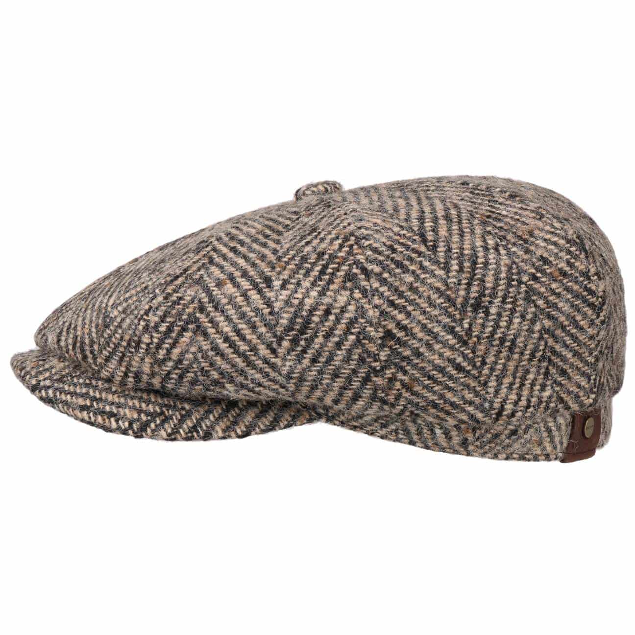 Hatteras Herringbone Flat Cap - JJ Hat Center ®