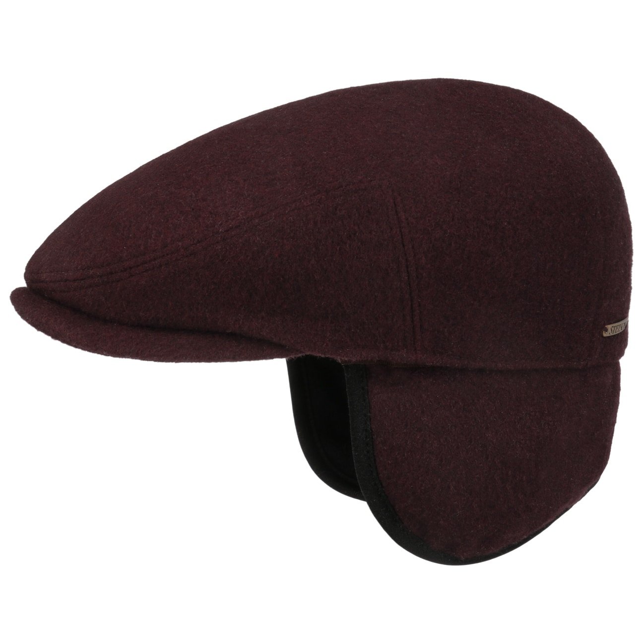 Kent Wool Earflaps Flat Cap - JJ Hat Center ®