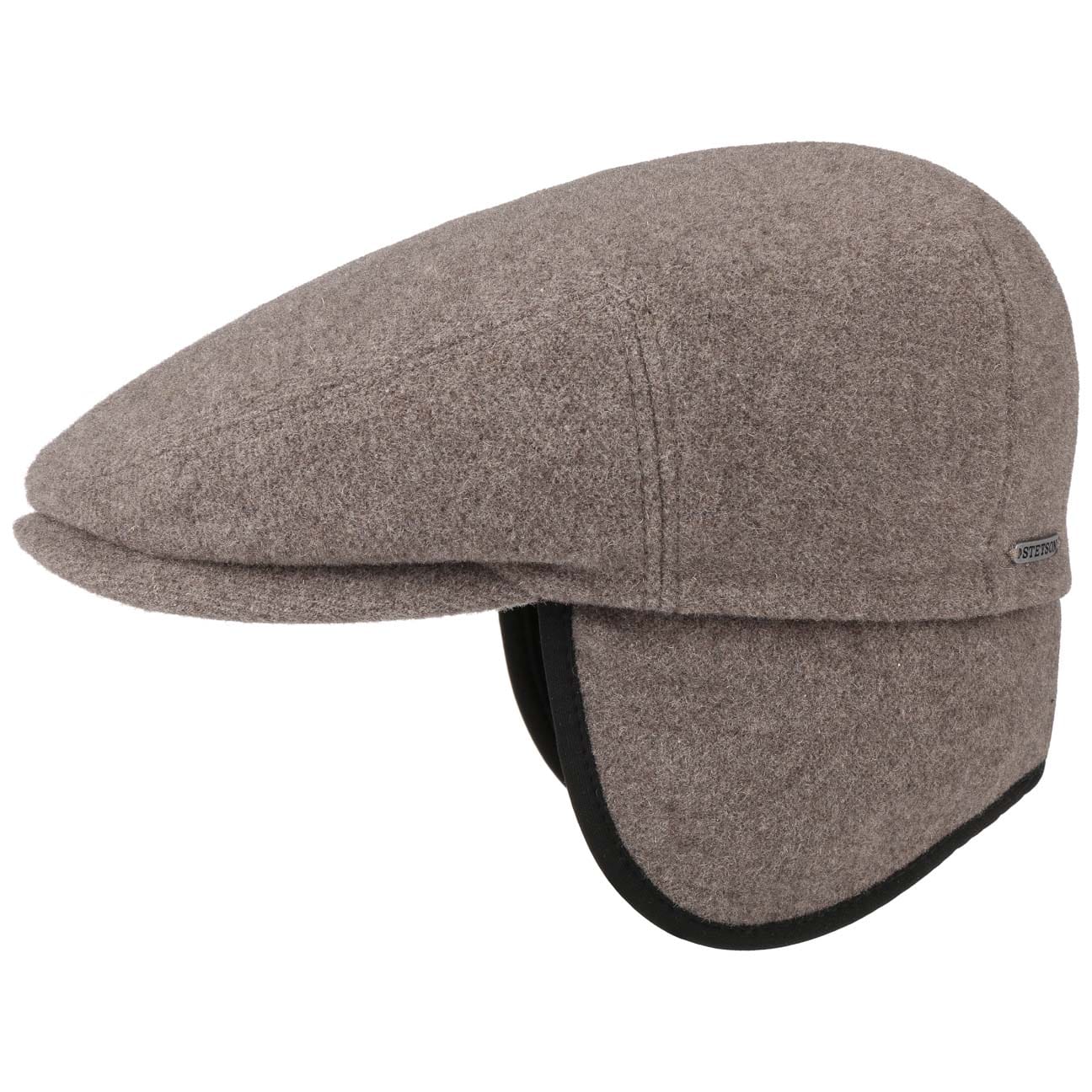 Kent Wool Earflaps Flat Cap - JJ Hat Center ®