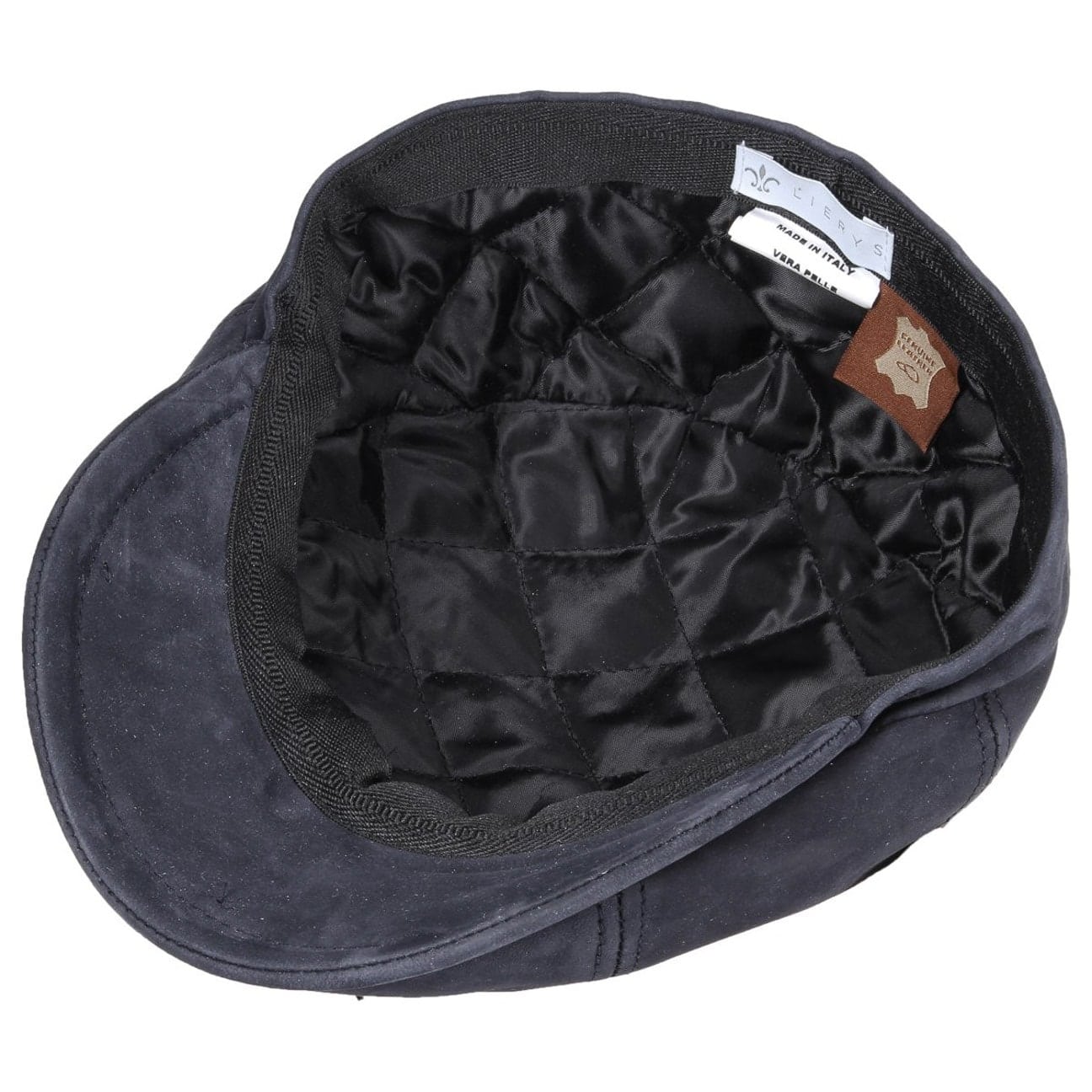 Nappa Wax Leather Flat Cap - JJ Hat Center ®