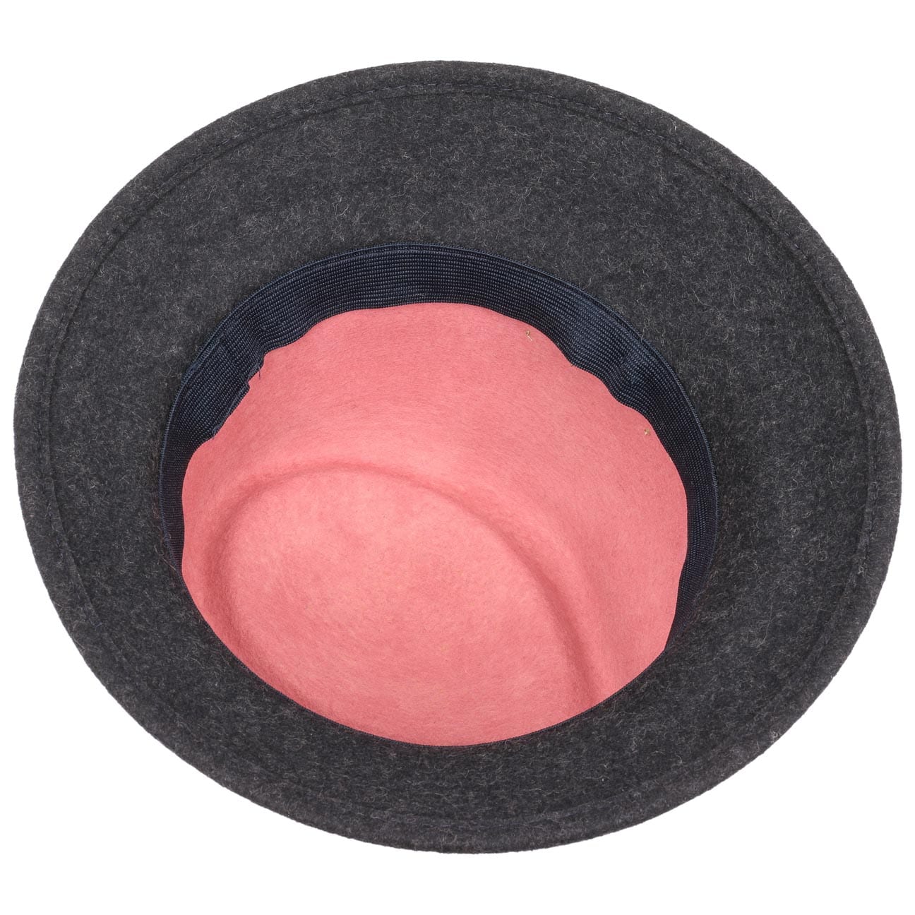 Asym Twotone Wool Felt Hat - JJ Hat Center ®