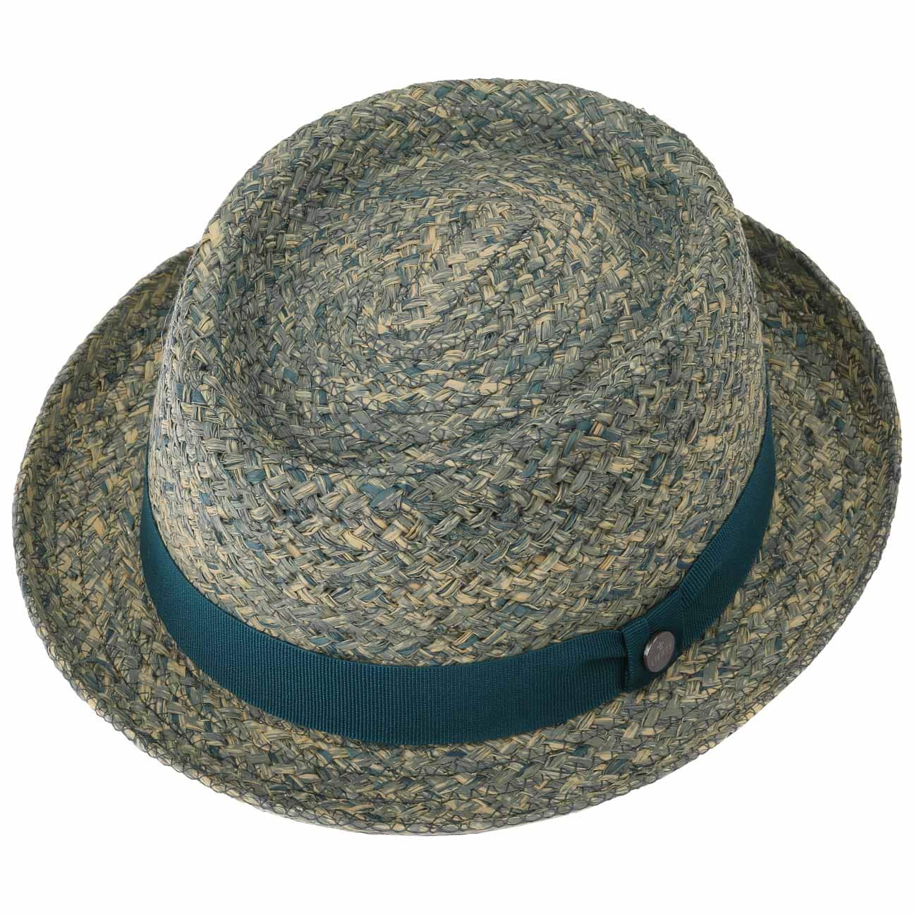 Burney Porkpie Raffia Straw Hat - JJ Hat Center ®