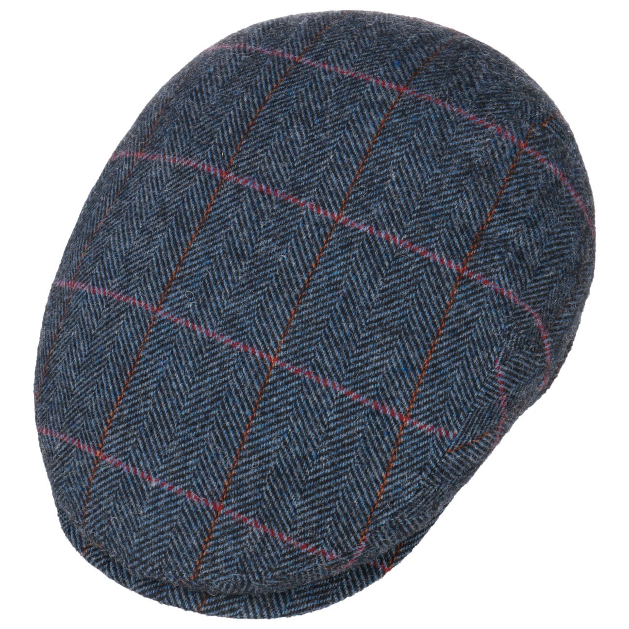 Kent Wool Ivy Plaid Cap with Earflaps - JJ Hat Center ®