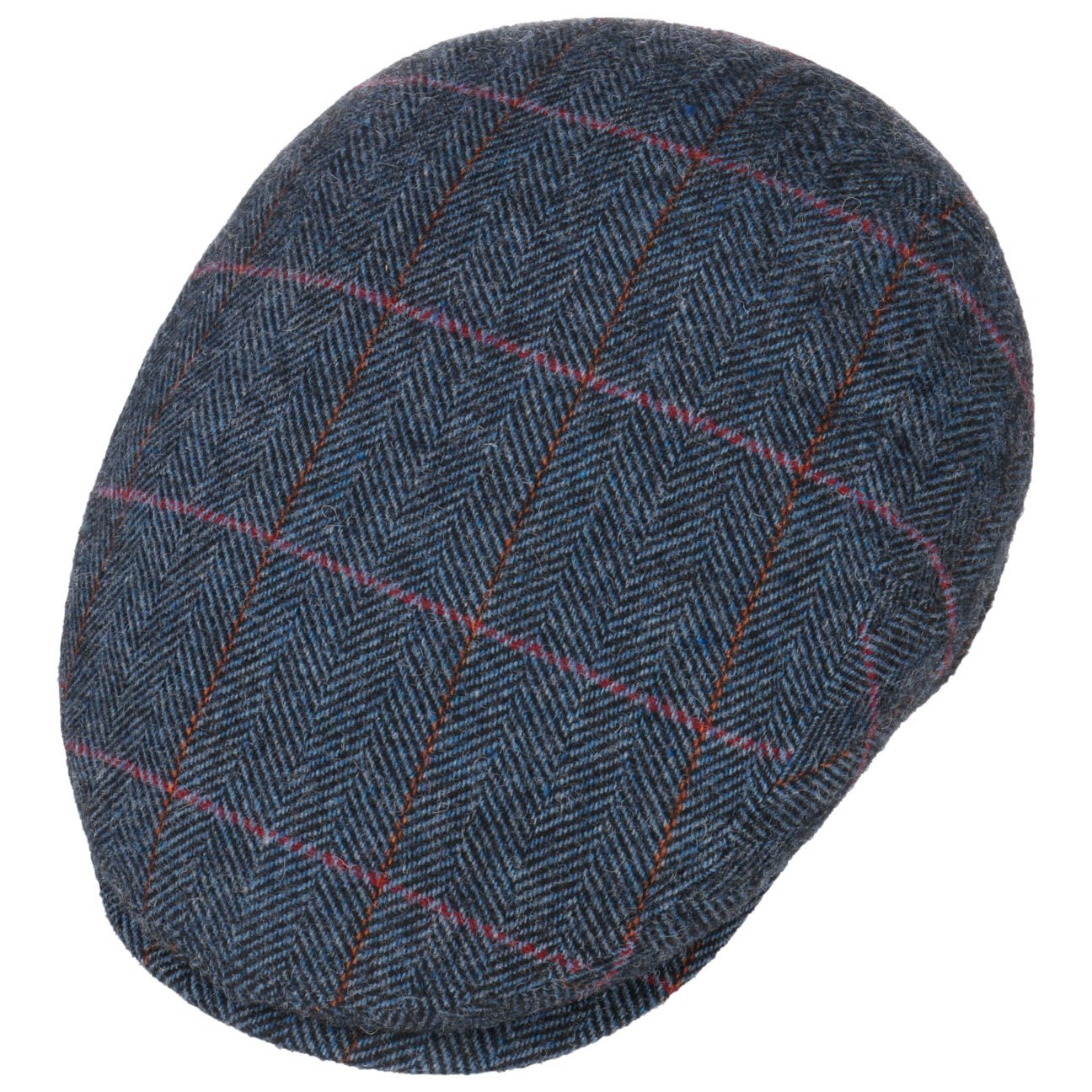 Kent Wool Ivy Plaid Cap with Earflaps - JJ Hat Center ®