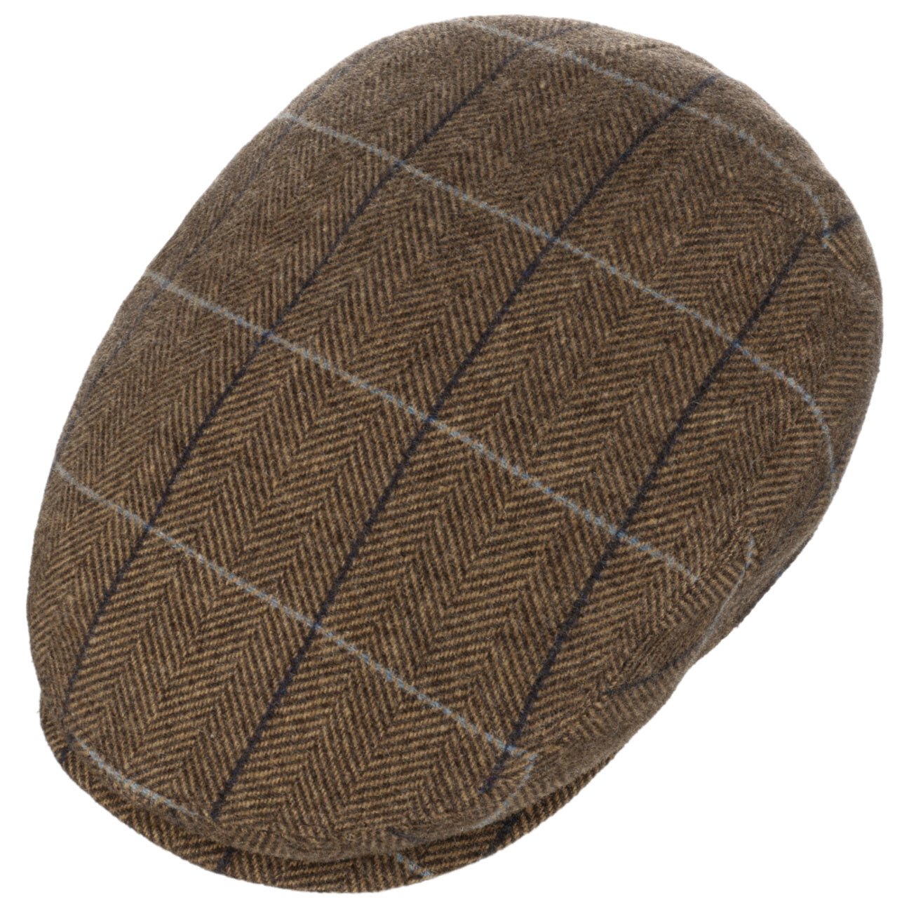 Kent Wool Ivy Plaid Cap with Earflaps - JJ Hat Center ®