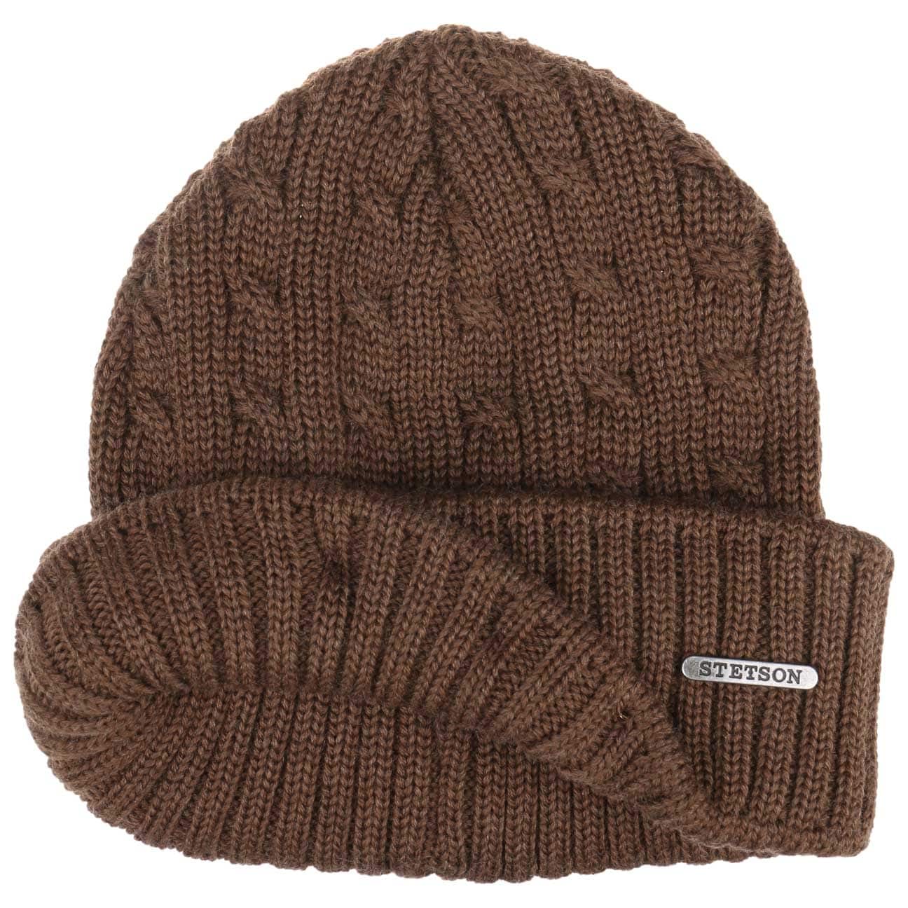 Georgia Wool Knit Hat with Cuff - JJ Hat Center ®