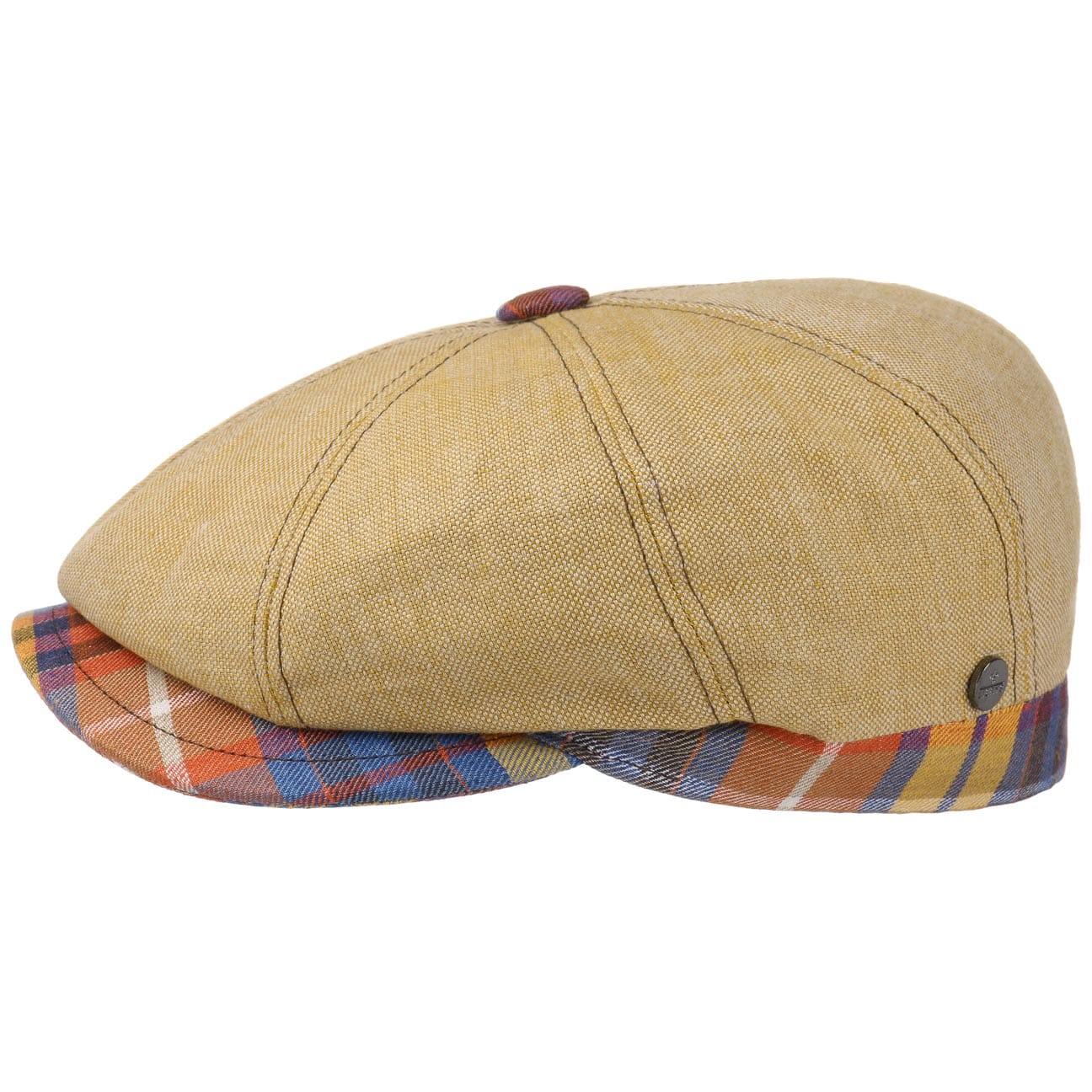 City Bic Linen Flat Cap - JJ Hat Center ®