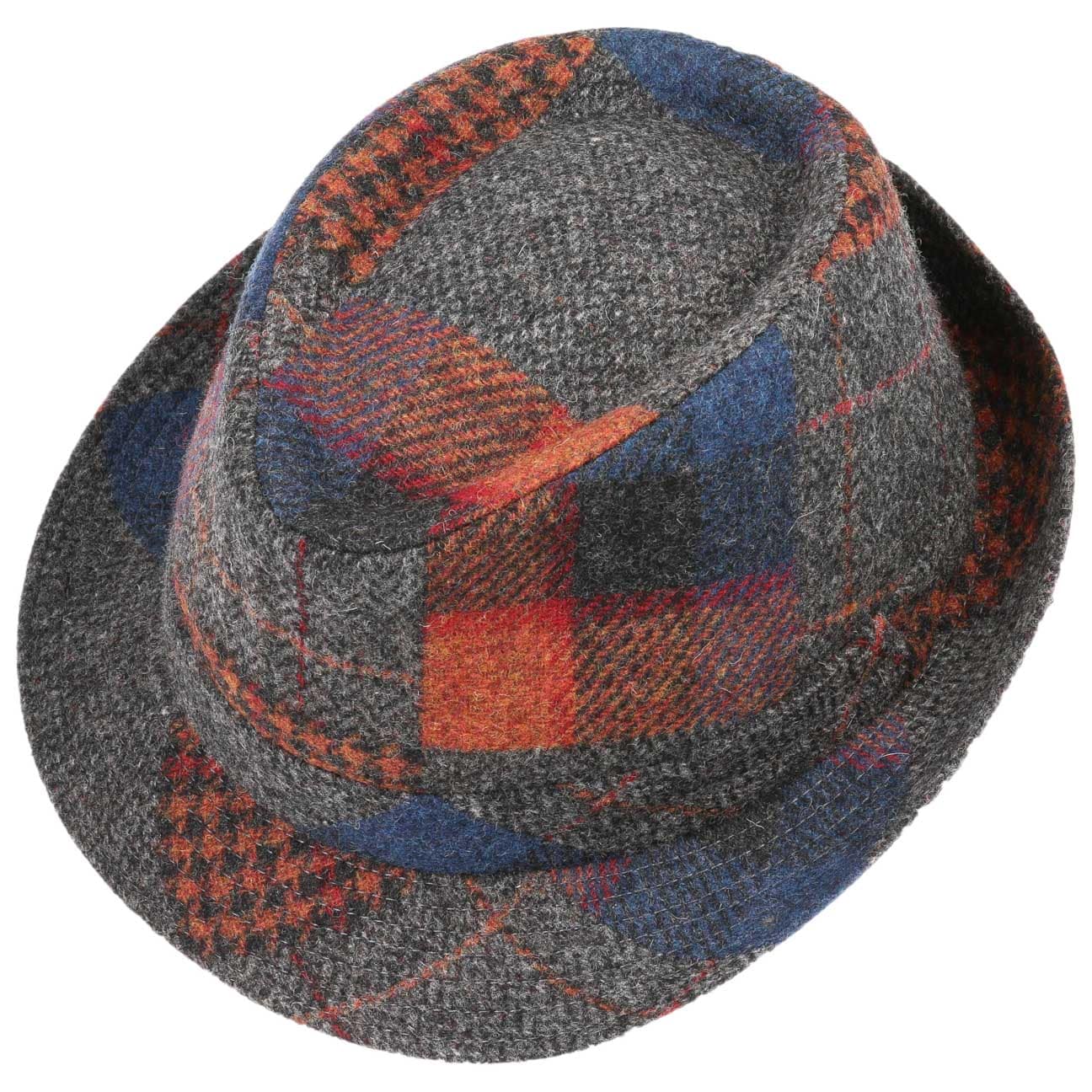 Merino Patchwork Trilby Hat - JJ Hat Center ®