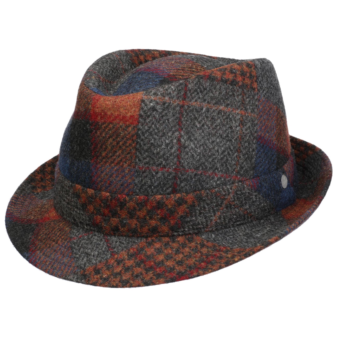 Merino Patchwork Trilby Hat - JJ Hat Center ®