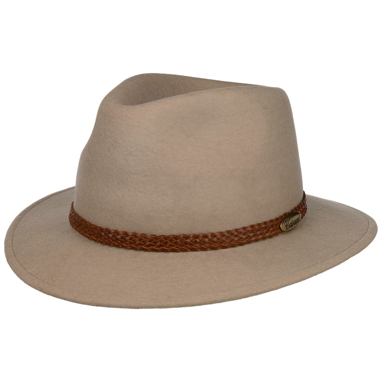 Casual Light Traveller Wool Felt Hat - JJ Hat Center ®