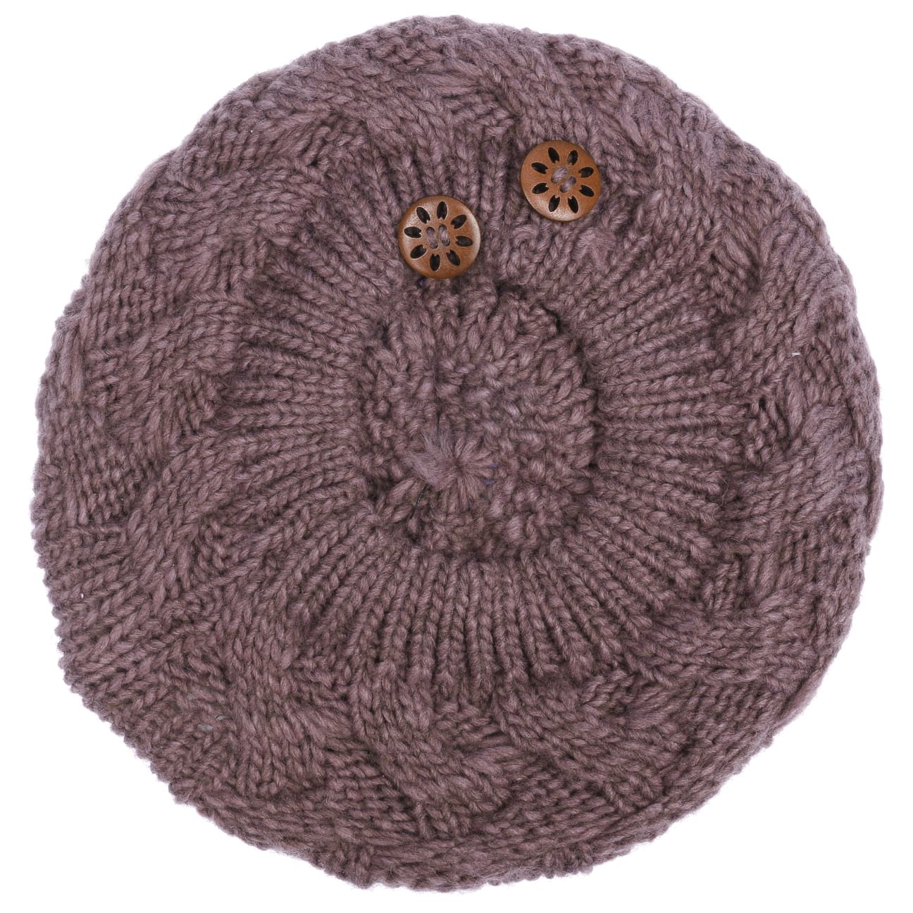 Jil Knit Beret with Buttons - JJ Hat Center ®