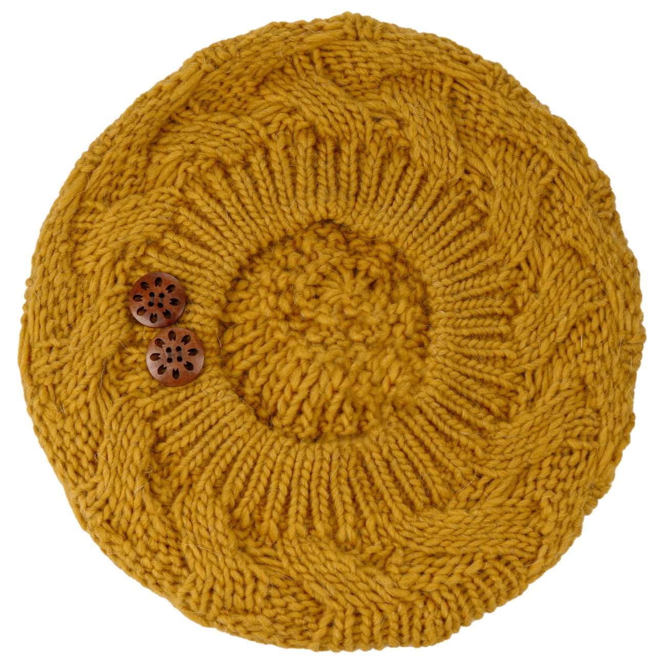 Jil Knit Beret with Buttons - JJ Hat Center ®