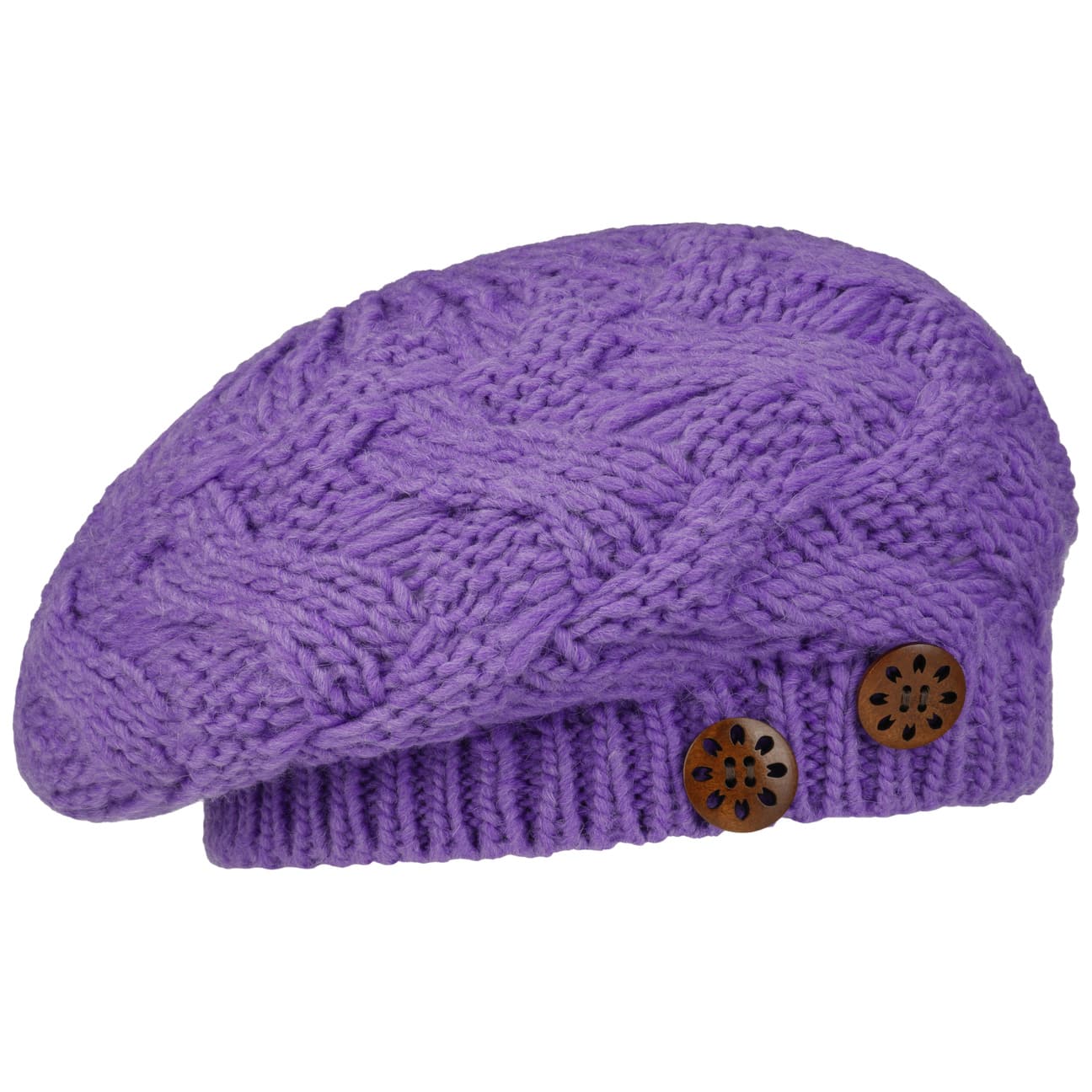 Jil Knit Beret with Buttons - JJ Hat Center ®