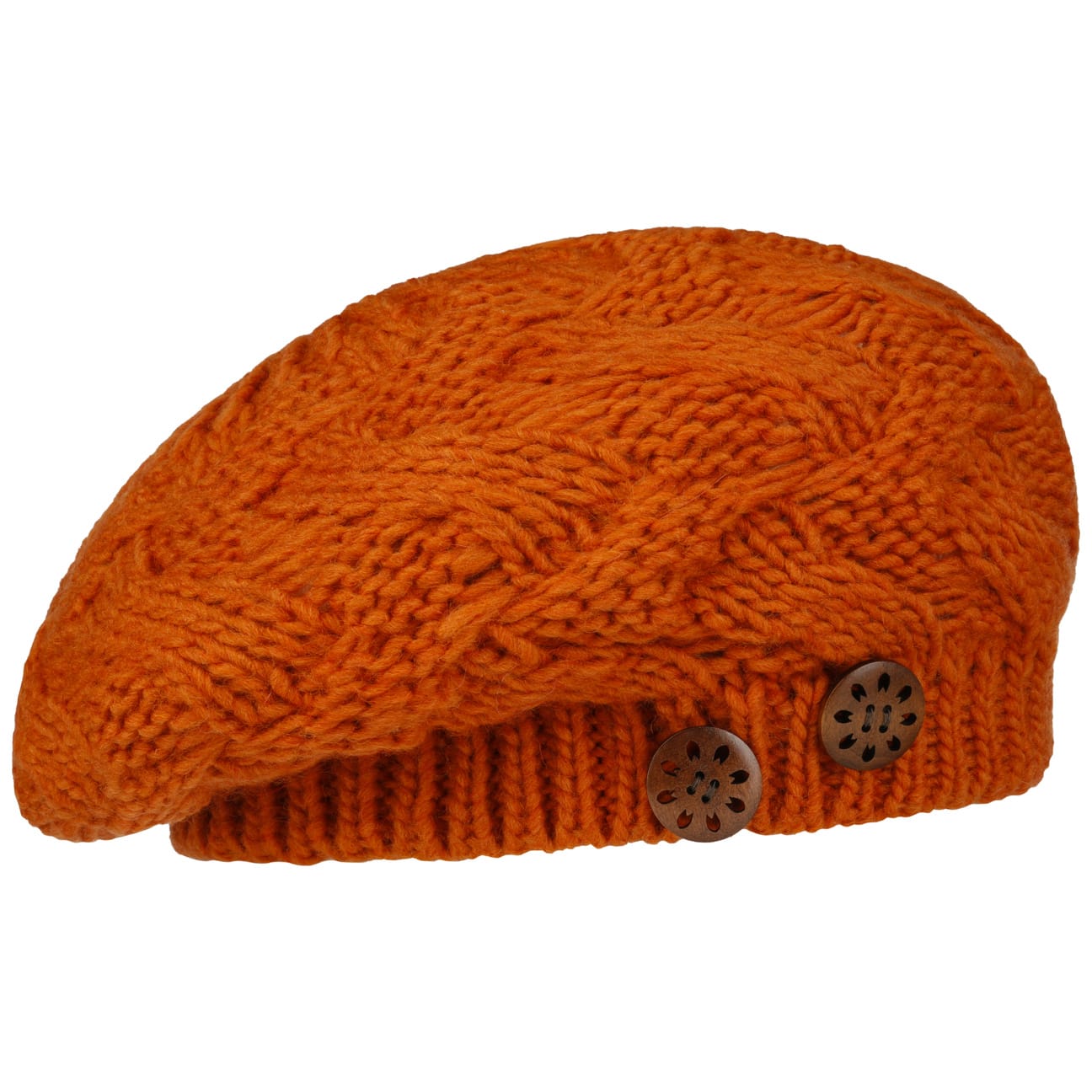 Jil Knit Beret with Buttons - JJ Hat Center ®