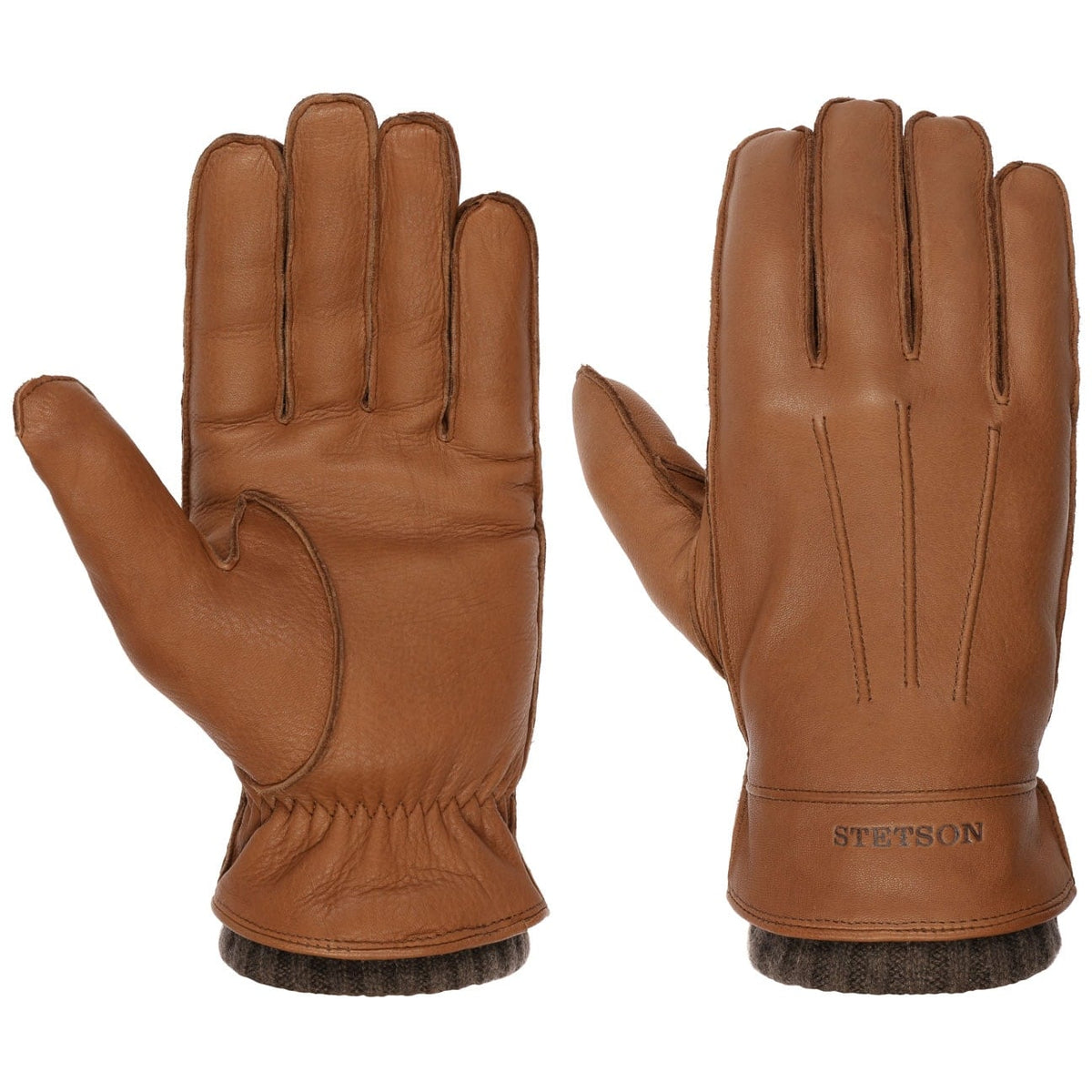 Deer Cashmere Leather Gloves - JJ Hat Center ®