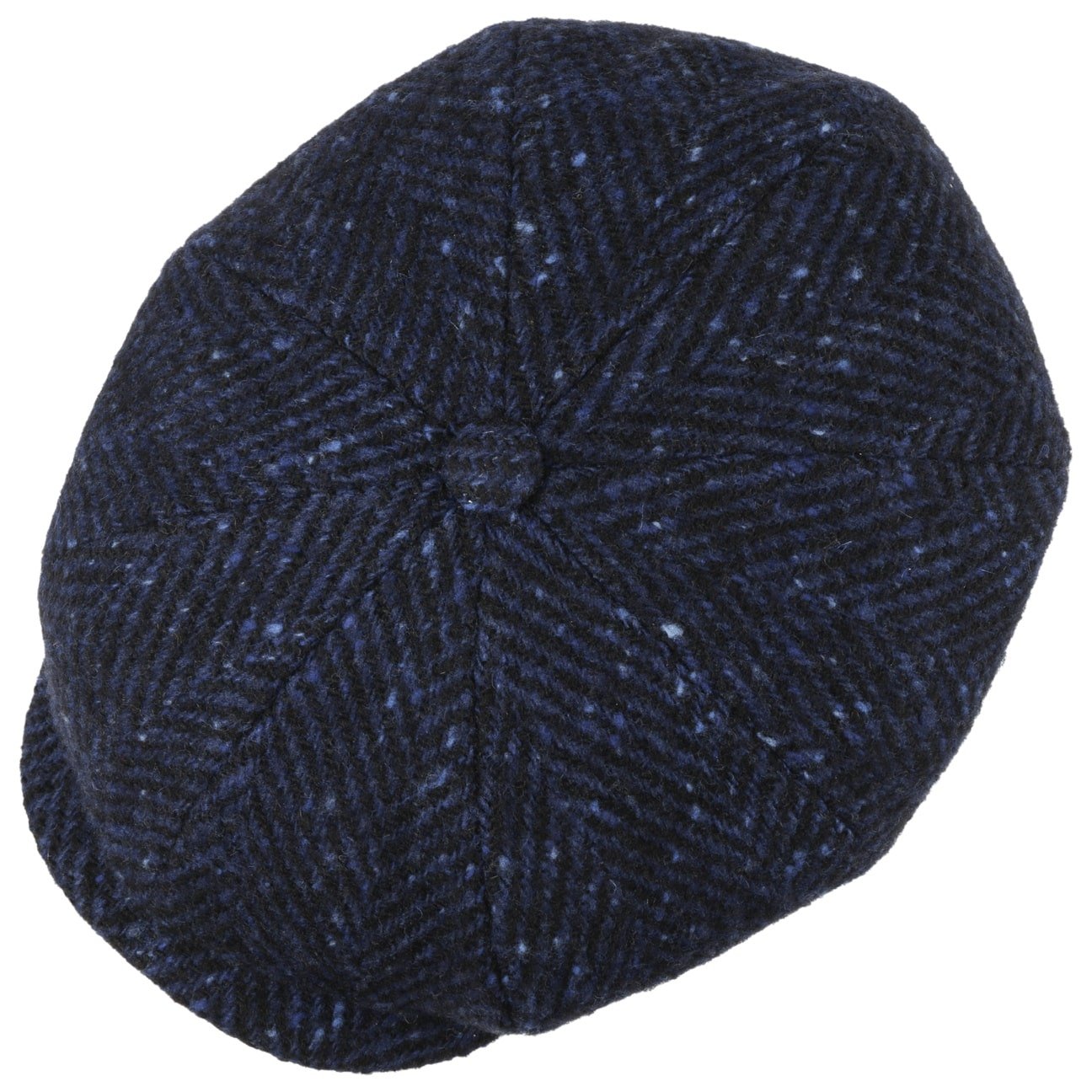 Hatteras Wool Colour Neps Flat Cap - JJ Hat Center ®