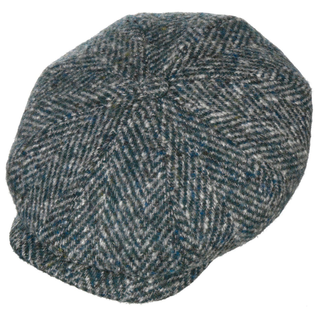 Hatteras Wool Colour Neps Flat Cap - JJ Hat Center ®