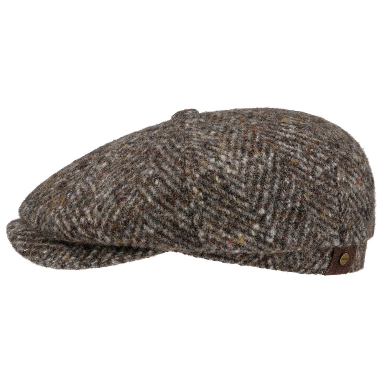 Hatteras Wool Colour Neps Flat Cap - JJ Hat Center ®