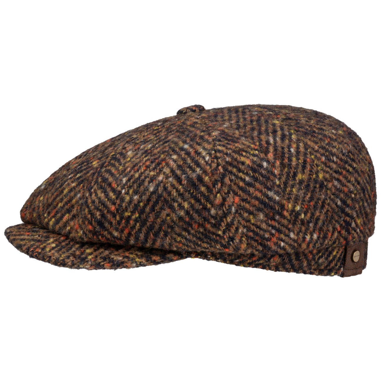 Hatteras Wool Colour Neps Flat Cap - JJ Hat Center ®