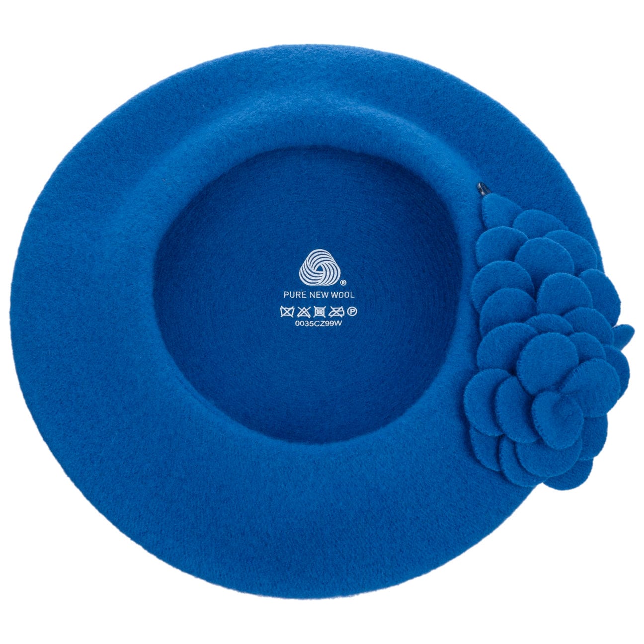 Agris Flower Wool Basque Beret - JJ Hat Center ®