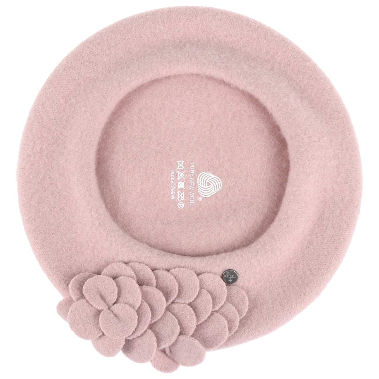 Agris Flower Wool Basque Beret - JJ Hat Center ®