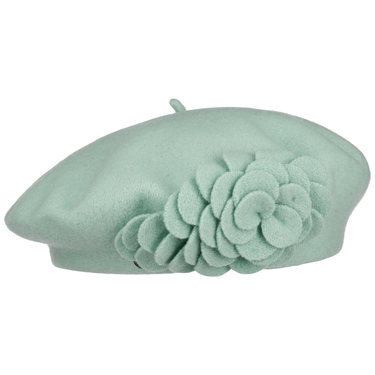 Agris Flower Wool Basque Beret - JJ Hat Center ®