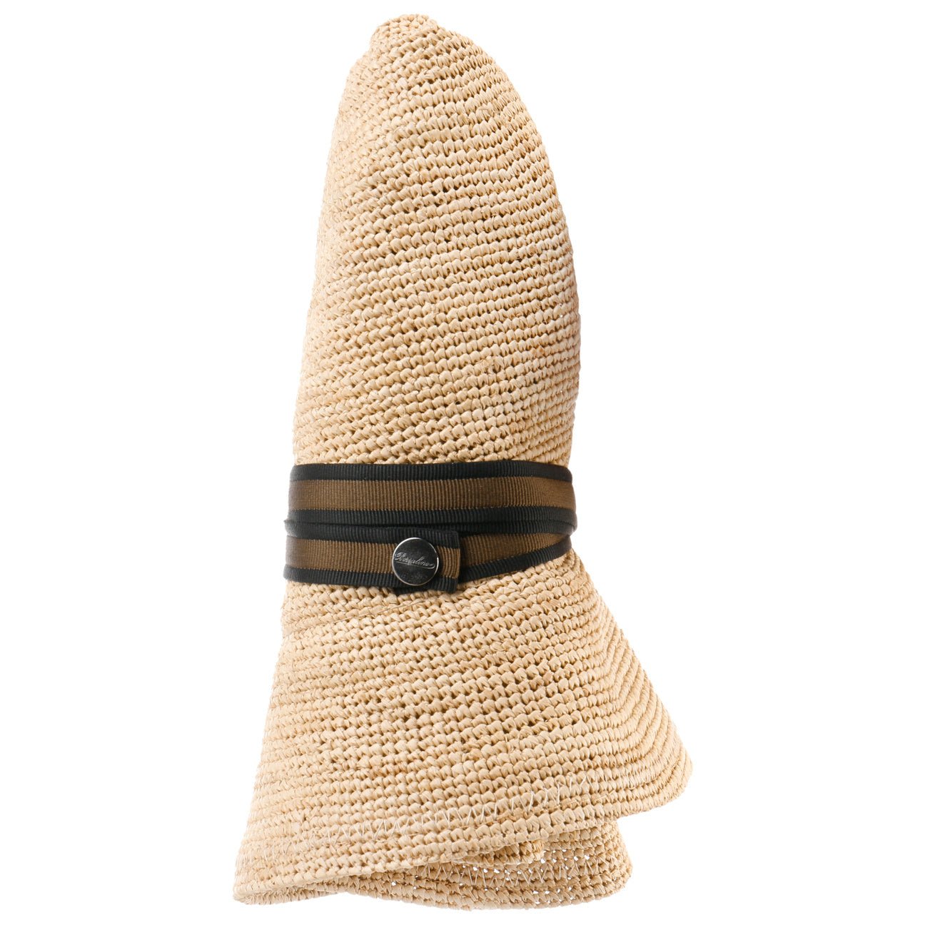 Packable Crochet Straw Hat - JJ Hat Center ®