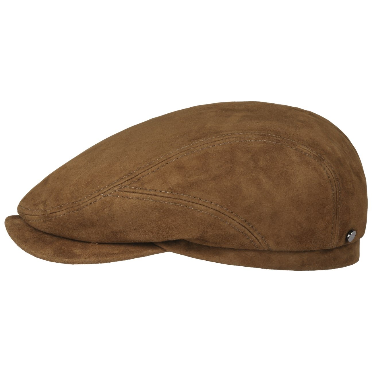 Goat Suede Flat Cap - JJ Hat Center ®