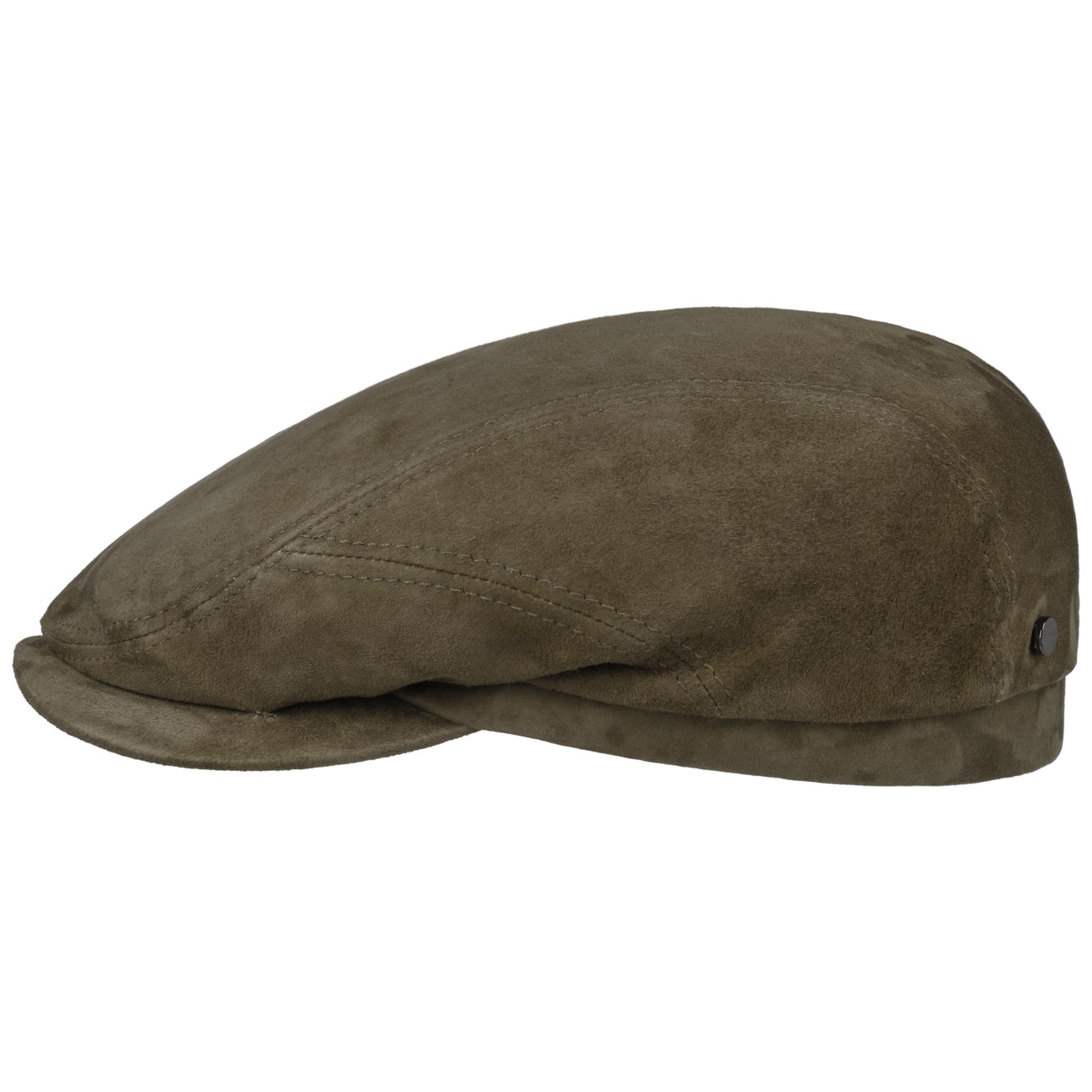 Goat Suede Flat Cap - JJ Hat Center ®