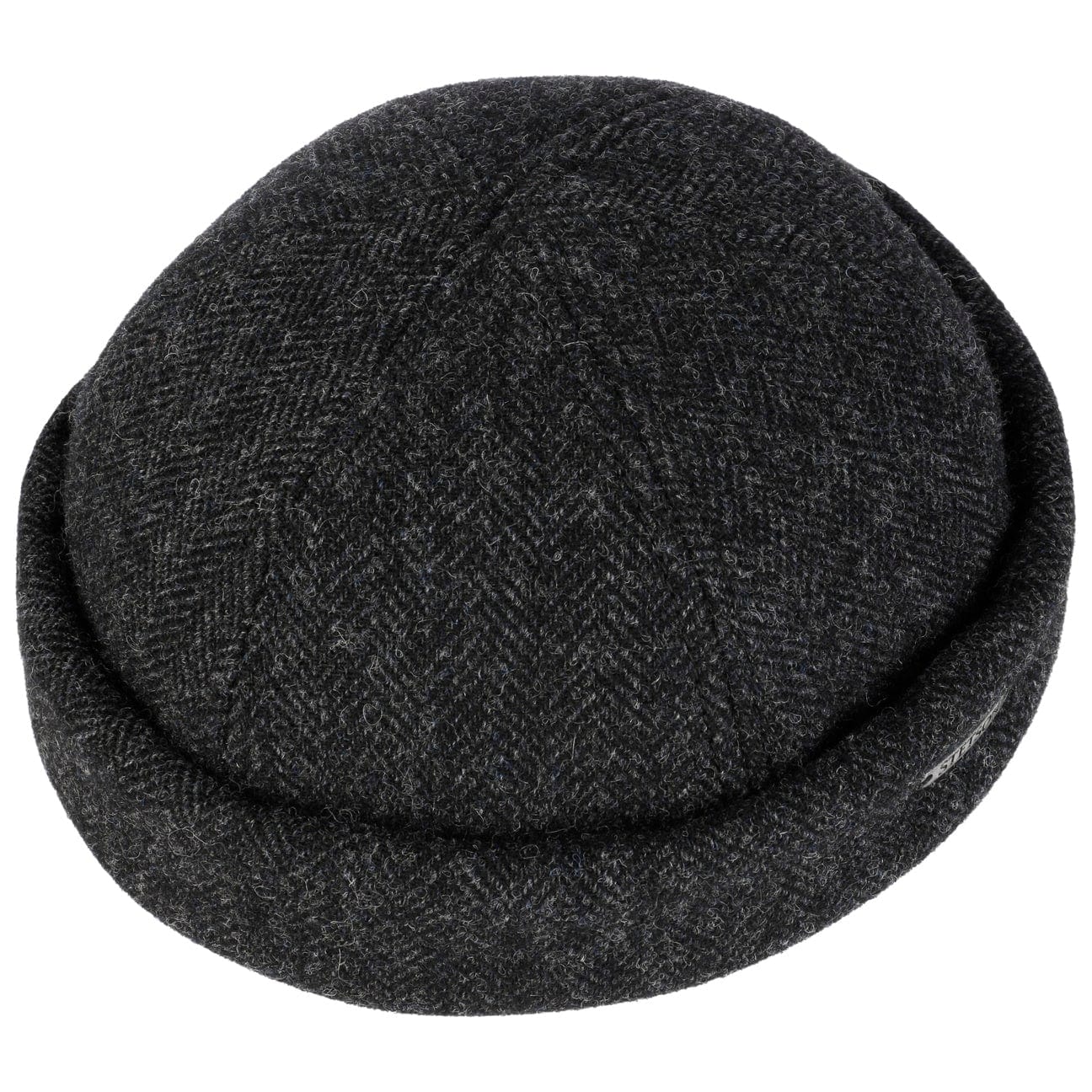 Lavoy Herringbone Wool Docker Hat - JJ Hat Center ®