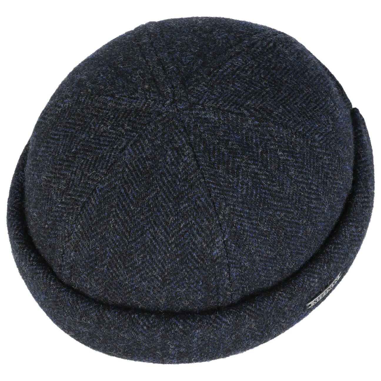 Lavoy Herringbone Wool Docker Hat - JJ Hat Center ®