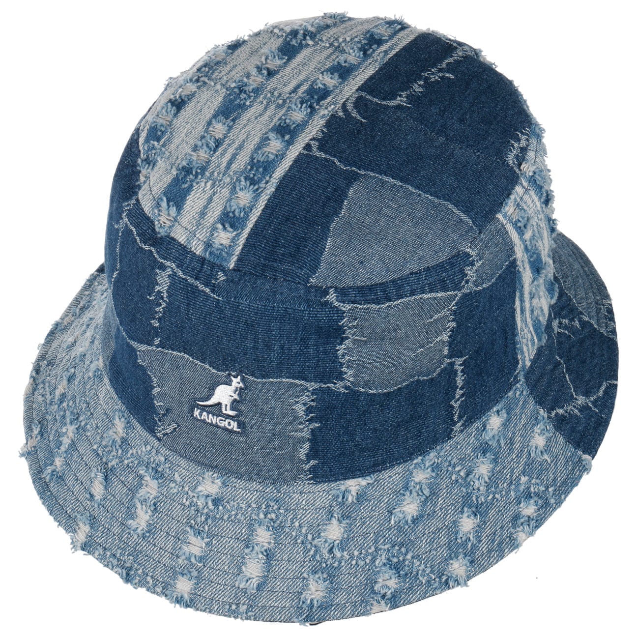 Denim Mashup Bucket Fishing Hat by Kangol - JJ Hat Center ®