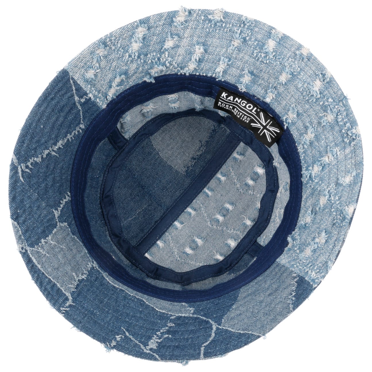 Denim Mashup Bucket Fishing Hat by Kangol - JJ Hat Center ®