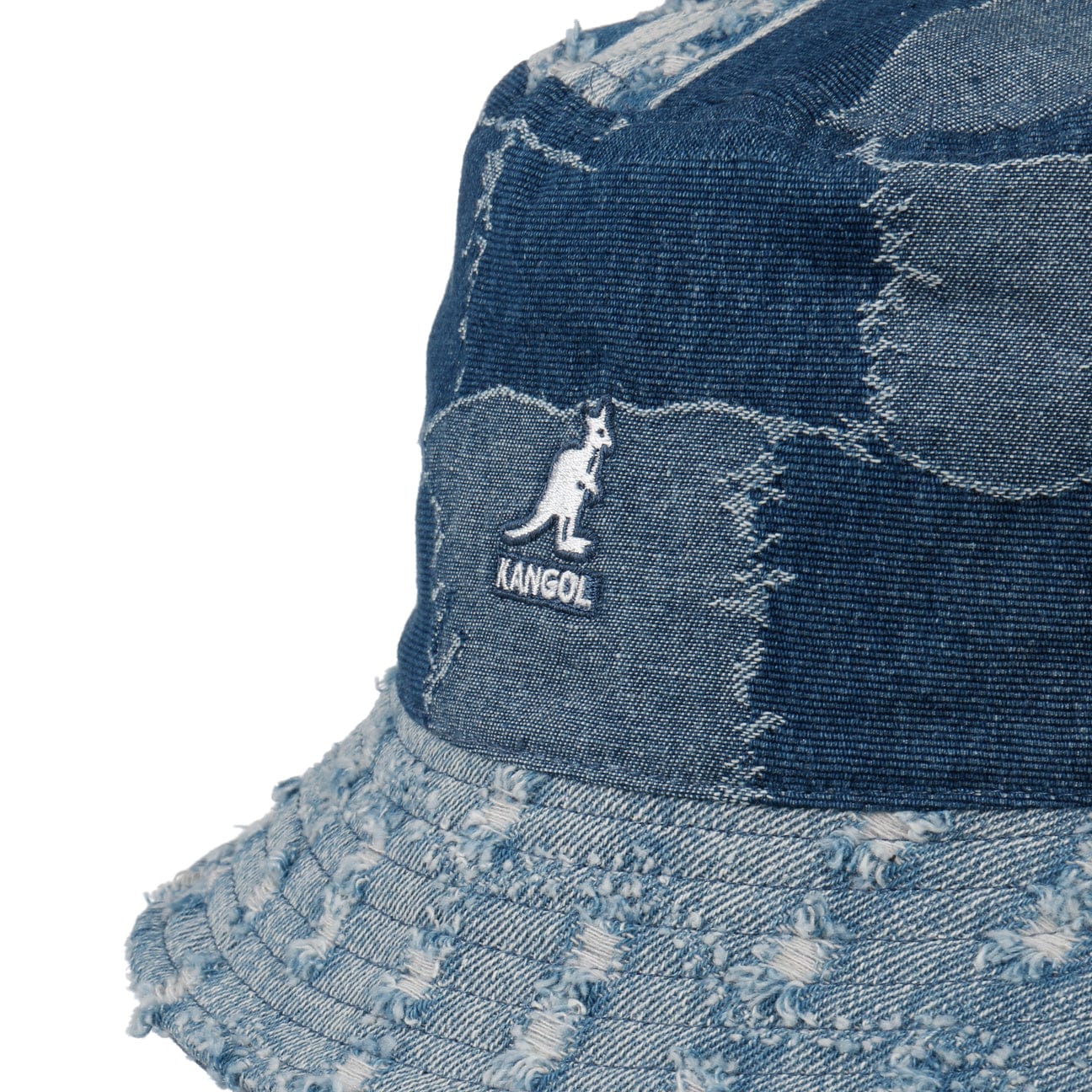 Denim Mashup Bucket Fishing Hat by Kangol - JJ Hat Center ®