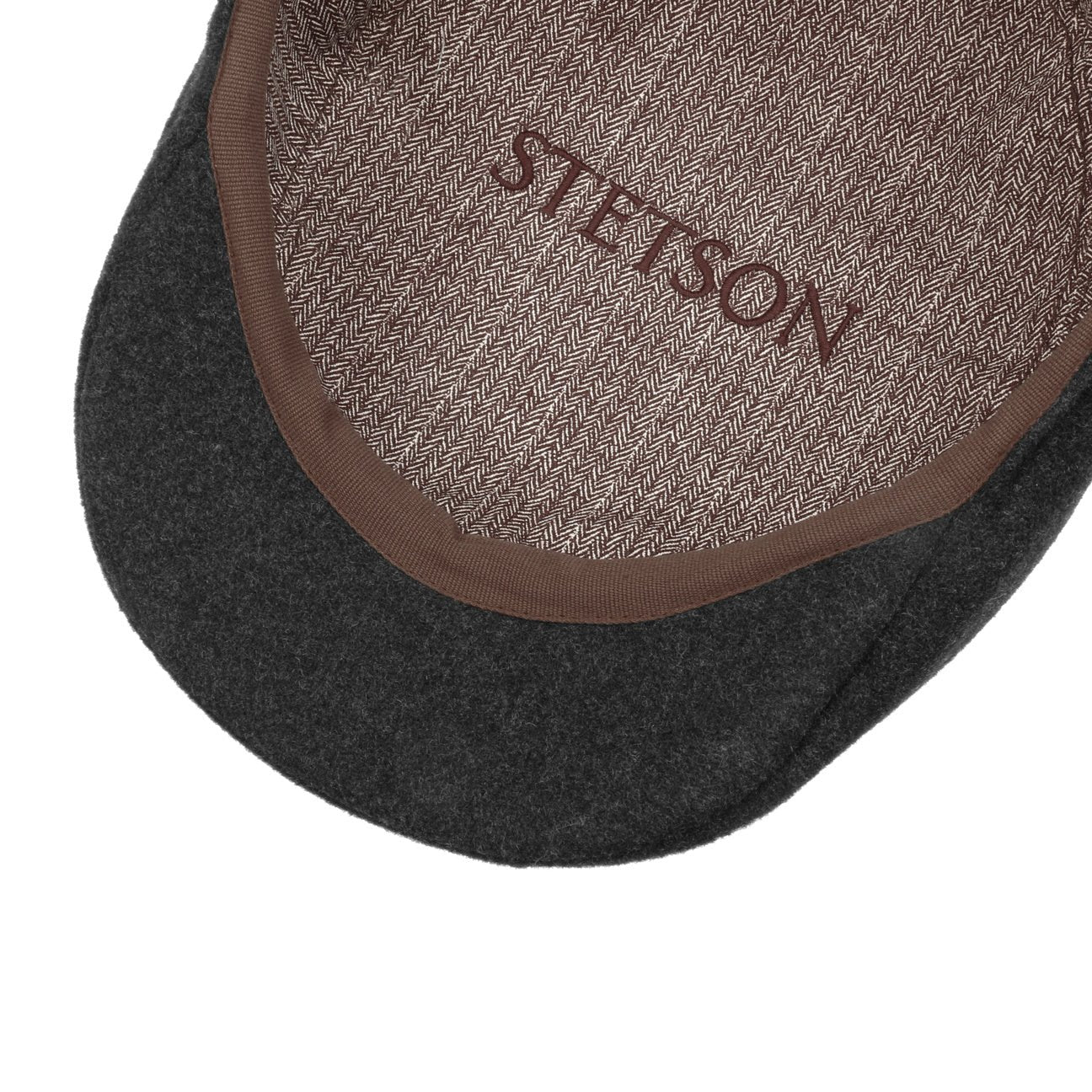 Reid Wool Flat Cap with Cashmere - JJ Hat Center ®