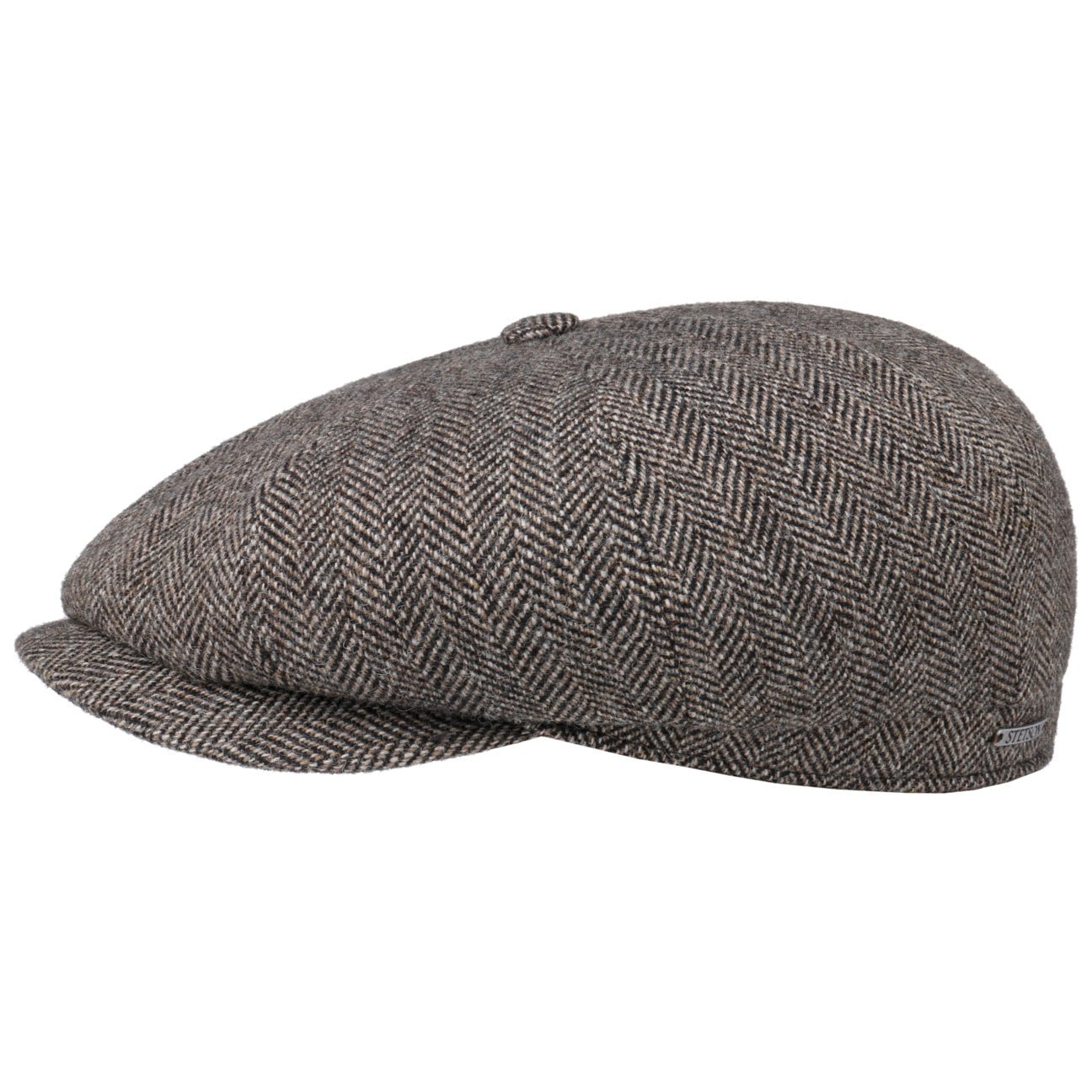 Hatteras Classic Herringbone Ear Flaps Newsboy Cap - JJ Hat Center ®