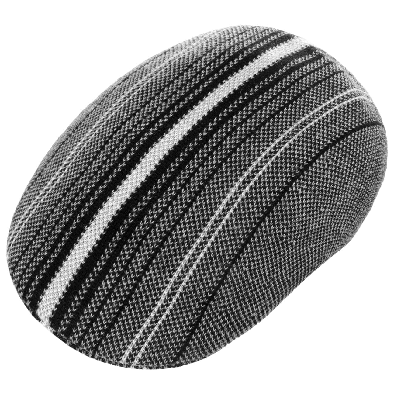 Birds Eye Stripe Flat Cap by Kangol - JJ Hat Center ®
