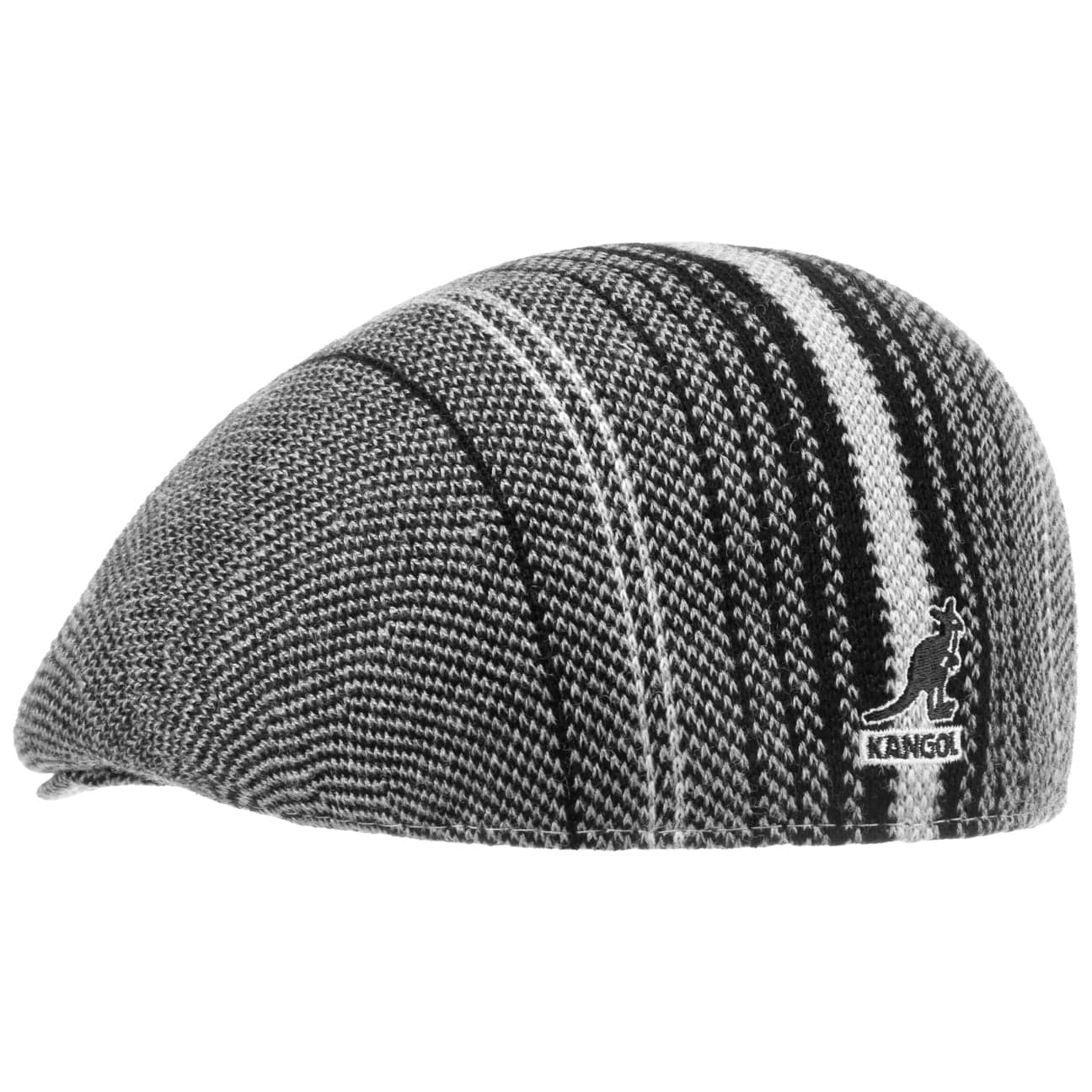 Birds Eye Stripe Flat Cap by Kangol - JJ Hat Center ®