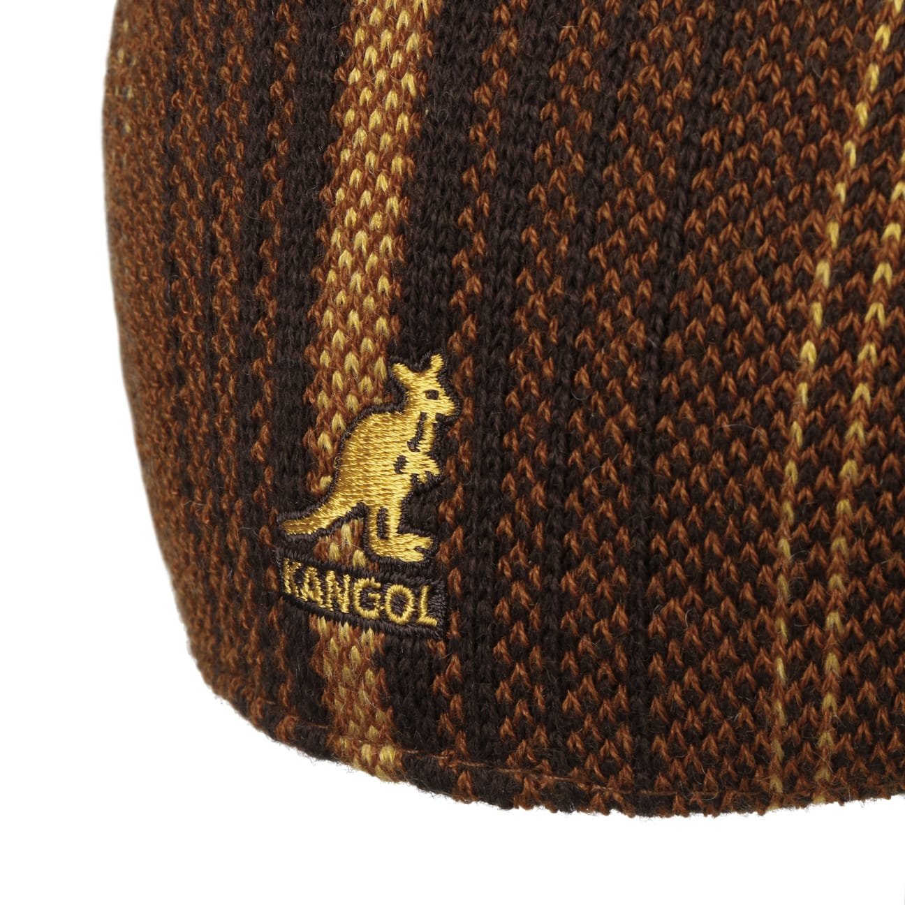 Birds Eye Stripe Flat Cap by Kangol - JJ Hat Center ®