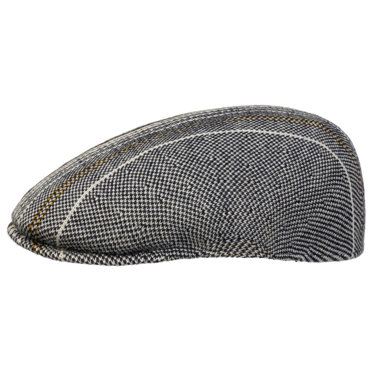 Birds Eye Stripe Flat Cap by Kangol - JJ Hat Center ®