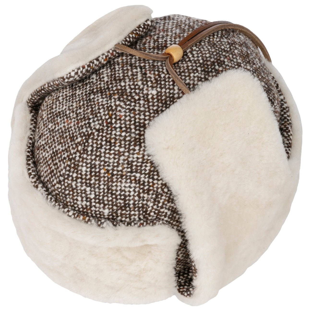 Tweed Lambswool Trapper Hat - JJ Hat Center ®