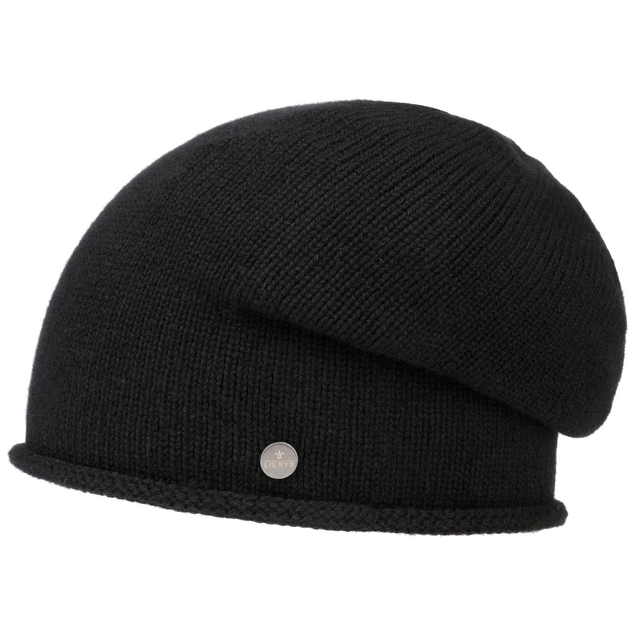 Cashmere Pull on Hat with Rolled Edge - JJ Hat Center ®